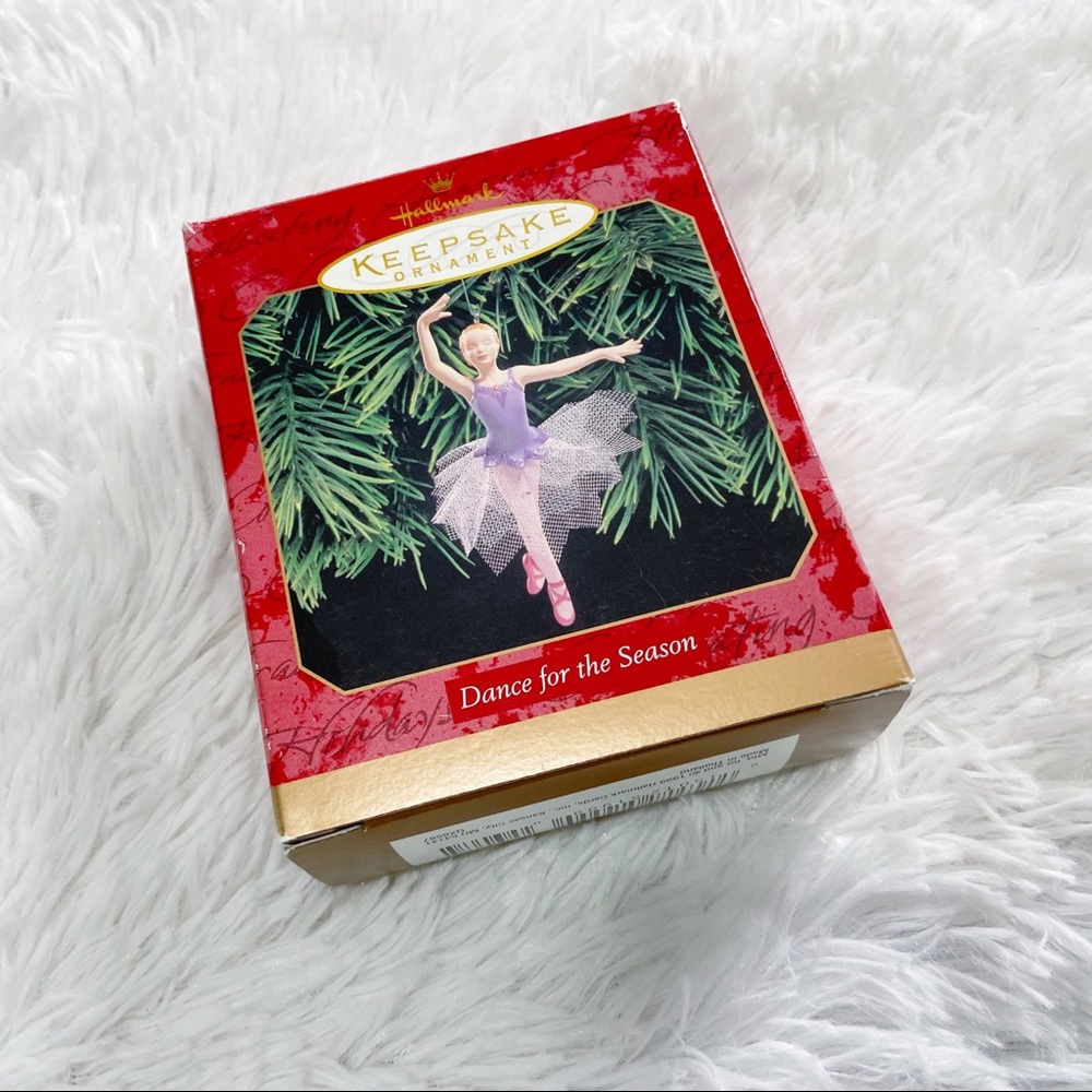Hallmark Dance for the Season Ballerina Ornament NIB